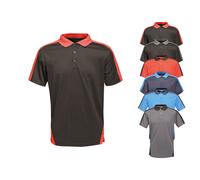 RG1740 Regatta Contrast COOLWEAVE Polo kurzarm Black XL