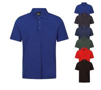 RG2230 Regatta Professional Pro 65/35 Kurzarm Polo Poloshirtshirt Black 4XL