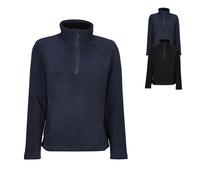 RG636 Regatta Honestly Made recycelter Fleecepullover mit halben Reißverschluss Navy L