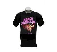 RGM834 Black Sabbath Paranoid Black T-shirt Size: LARGE