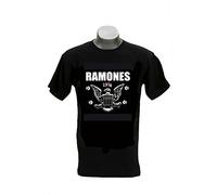 RGM838 Ramones 1974 Eagle T-shirt Size: LARGE