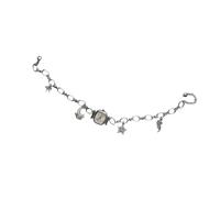 RGYBAO Freiliegendes mechanisches Uhrwerk, Armbanduhr, Anhänger, Halskette, robuste Legierung, Schlüsselbeinkette, stilvolles Unisex-Geschenk, Punk-inspirierter Legierung, Anhängerschmuck, One Size