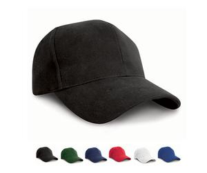 RH25 Result Headwear Kappe Beschichtete Baumwollverstärkung innen an den Vorderseiten Navy One Size