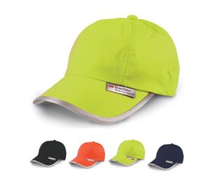 RH35 Result Headwear Kappe reflektierend Fluorescent Yellow One Size