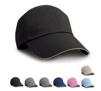 RH38 Result Headwear Kappe Fischgrätmuster