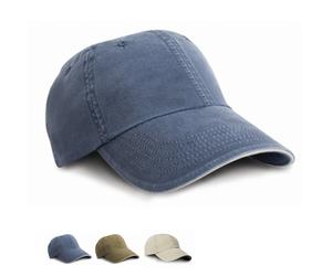 RH54 Result Headwear Feiner Baumwoll-Twill Kappe Olive Green One Size