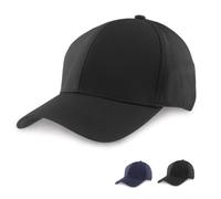 RH73 Result Headwear Technische Softshell Kappe Wasserabweisend Black One Size