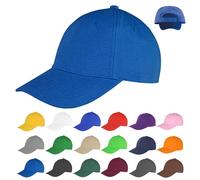 RH81 Result Headwear Memphis 6-Panel Kappe Verstärktes Frontpanels Azure One Size