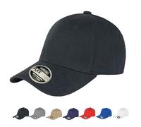 RH85 Result Headwear Kansas Kappe Stirnverstärkung Gestickte Luftlöcher Red S/M