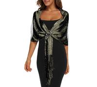 Rheane Schals und Tücher für Abendkleider, Schal für Damen, mit Schnalle, für Abendkleid, Party, Hochzeit, Party, Large