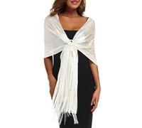 Rheane Schals und Tücher für Abendkleider, Schal für Damen, mit Schnalle, für Abendkleid, Party, Hochzeit, Party, Large