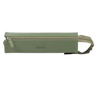 Rhodia 319031C - Schlampermäppchen Rhodiarama, rechteckig 23x5x5 cm, flache Öffnung, langer Reißverschluss, praktisch und elegant aus Kunstleder Salbei, 1 Stück