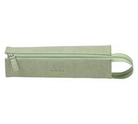 Rhodia 319032C - Schlampermäppchen Rhodiarama, rechteckig 23x5x5 cm, flache Öffnung, langer Reißverschluss, praktisch und elegant aus Kunstleder Seladon, 1 Stück