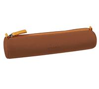 Rhodia Schlampermäppchen Rhodiarama 319044C rundes 21,5 x 5,5 cm italienisches Kunstleder Kupfer