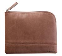Rhodiarama Etui aus Kunstleder mit Reißverschluss, 11x17 cm - Schokoladenbraun 116524C - braun 116524C