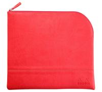Rhodiarama Etui aus Kunstleder mit Reißverschluss, 21x28 cm - Koralle 116745C - rosa 116745C