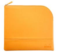 Rhodiarama Etui aus Kunstleder mit Reißverschluss, 21x28 cm - Orange 116747C - orange 116747C