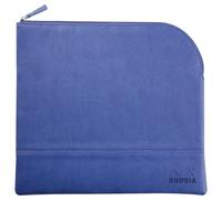 Rhodiarama Etui aus Kunstleder mit Reißverschluss, 21x28 cm - Saphir 116738C - blau 116738C