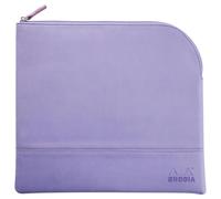 Rhodiarama Etui aus Kunstleder mit Reißverschluss, 21x28 cm - Schwertlilie 116739C - lila 116739C
