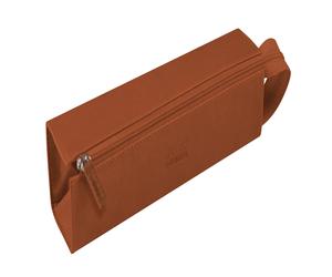 Rhodiarama Hartschalenmäppchen aus italienischem Kunstleder, 23x5x5 cm - Kupfer 319039C - rot 319039C