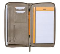 Rhodiarama Konferenzmappe, kleines Modell 19,5x25,5 cm, für Block A5 - Taupe 168101C - beige 168101C