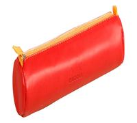 Rhodia Rhodiarama rundes Schlampermäppchen 21,5xØ5 cm Kunstleder – Mohnrot 318993C