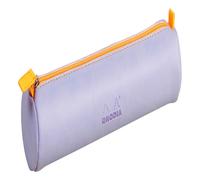 Rhodia Rhodiarama rundes Schlampermäppchen 318899C – 21,5×Ø5 cm Kunstleder – Schwertlilie lila