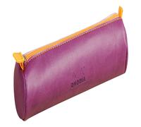 Rhodia Schlampermäppchen Rhodiarama rund – Kunstleder 21,5xØ5 cm – Violett 318990C