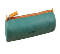 Rhodia Schlampermäppchen Rhodiarama rund 21,5x5,5 cm Kunstleder, gefüttert Aquablau