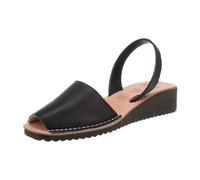 Ria Menorca 22950 Plataforma Berlin - Damen Schuhe Sandaletten - Velvet-Negro für Damen, schwarz, Größe 36 EU