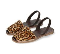 Ria Menorca - Damen - Sandale - Rueda Caramelo - Java Leopard - Velvet Chocolate - 37