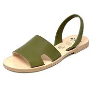 Ria Menorca - Damen Sandalen - Crep. Corazones Caramelo - Velvet Khaki - 40