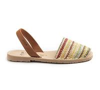 RIA MENORCA Minorchine 27062 Maori aus Bast Mehrfarbig - 27062 Maori C/1 - Größe 36, mehrfarbig, 36 EU