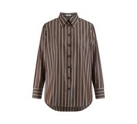 RIANI - Bluse dark affogato patterned - Gr. - 46