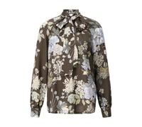 Riani - Blusenshirt mit Blumenmuster - Größe 42 - grün