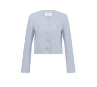 Riani - Cropped Stoffblazer - Größe 40 - blau