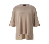 Riani - Kurzarm-Pullover mit Rundhalsausschnitt - Größe 36 - braun