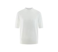 Riani - Kurzarm-Pullover mit Stehkragen - Größe 40 - weiß