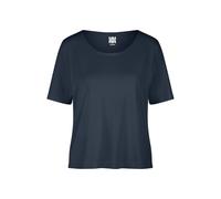 RIANI - Shirt m. Arm deep blue - Gr. - 34