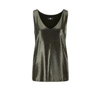 RIANI - Shirt o. Arm black patterned - Gr. - 38