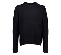 Strickpullover LINDBERGH "Strickpullover Comfort Fit", Herren, Gr. M, charcoal, Obermaterial: 69% Polyester, 23% Acetat, 6% Wolle, 2% Elasthan, Rundhals, Pullover Strickpullover (27645622-M) charcoal