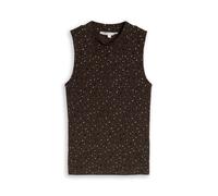 rib top with stand up collar M
