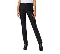 RICANO 9809 - Damen 5-Pocket Hose mit High Waist (Slim fit) aus echtem Lammleder