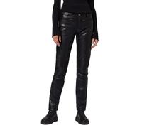 RICANO Donna - Damen Lederhose in Biker-Optik (Slim Fit/Regular Waist) - echtes (Premium) Ziegen Leder