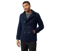 RICANO Fabrizio Herren Cabanjacke aus Wolle - Übergangsjacke für Frühling & Herbst, hochwertig verarbeitet in Italien (DE/NL/SE/PL, Alphanumerisch, S, Regular, Regular, blau)