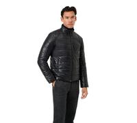 RICANO Jean - Herren Stepp-Lederjacke mit Stehkragen (Regular Fit) - hochwertiges Lamm Nappa Leder