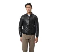 RICANO Marlon - Herren Lederjacke im Blouson-Stil (Regular Fit) - hochwertiges Lamm Nappa Leder