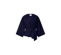 Wickelbluson aus Baumwollmix 34 midnight blue