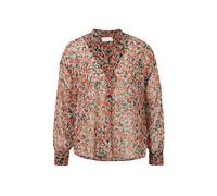 Rich & Royal Blouse V Neck Printed Black Größe: 34 | Blusen Outlet | Damen | Schwarz