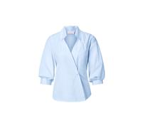 Rich & Royal - Blouse with puffed sleeves skyway blue - Gr. - 36
